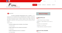 Desktop Screenshot of fepno.org.ar